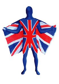 Morphsuit Union Jack Full Body Costume