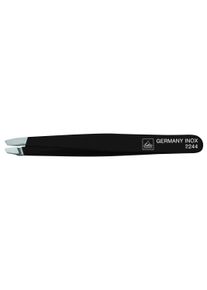 BECKER-MANICURE Becker Manicure ERBE Pinzette schräg schwarz 9,5cm