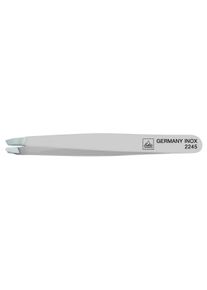 BECKER-MANICURE Becker Manicure ERBE Pinzette schräg weiss 9,5cm