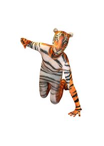 Morphsuit Tiger full body costume for children