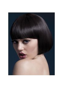 Smiffys Short Bob Per&uuml;cke dunkelbraun