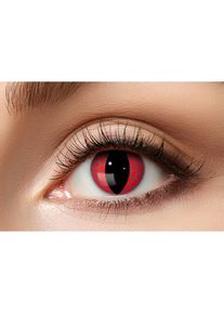 maskworld Roter Drache Kontaktlinsen | Farbige Kontaktlinsen