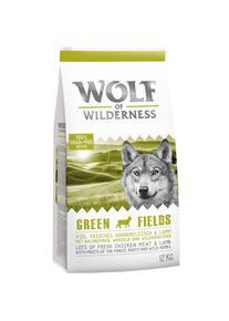 14kg JUNIOR Wild Hills - Ente Wolf of Wilderness Hundetrockenfutter - 12+2kg gratis!