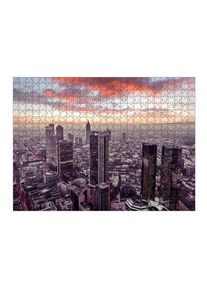 Puzzle Ravensburger "Frankfurt am Main Romantic Sky" artboxONE Puzzle