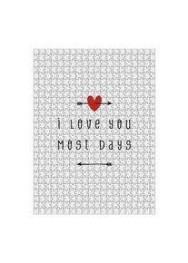 Puzzle Ravensburger "I Love You Most Days" artboxONE Puzzle