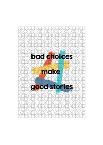 Puzzle Ravensburger "Bad Choices" artboxONE Puzzle