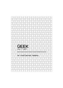 Puzzle Ravensburger "Geek Quote" artboxONE Puzzle