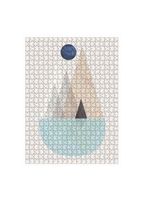 Puzzle Ravensburger "Scandinavian Mountain Scene 2" artboxONE Puzzle