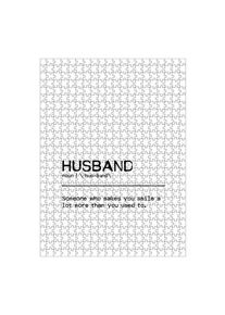 Puzzle Ravensburger "Husband Quote" artboxONE Puzzle