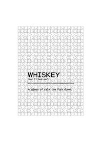Puzzle Ravensburger "Whiskey Quote Uncensored" artboxONE Puzzle