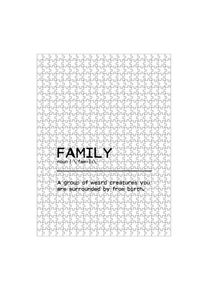 Puzzle Ravensburger "Family Quote II" artboxONE Puzzle