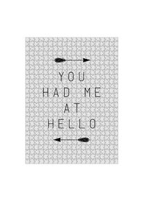 Puzzle Ravensburger "You Had Me At Hello Arrow" artboxONE Puzzle