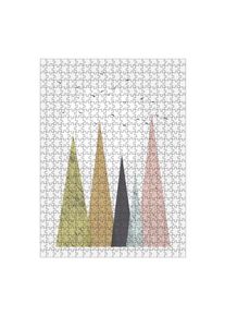 Puzzle Ravensburger "Mid-Century Scandinavian Mountains" artboxONE Puzzle