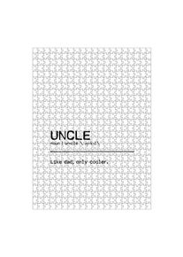 Puzzle Ravensburger "Uncle Quote" artboxONE Puzzle