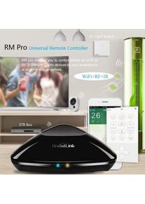 Broadlink RM Pro + 2019 Nieuwe WiFi IR RF Smart Home Hub, alexa Echo Google Thuis Mini IFTTT Voice Control WiFi Universele Afstandsbediening