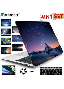 Print Crystal Clear Hard Case Voor 2017 2018 2019 2020 Nieuwe Macbook Pro Retina 13 15 A1706 A1989 Touch Bar cover Air 11 13.3 Inch