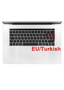 Eu Versie Turkse Q Ultra Dunne Silicone Toetsenbord Cover Skin Voor Macbook Air Pro 12 13 15 2019 A1278 A1466 a1706 A1707 Touchbar