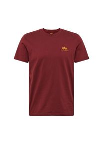 Alpha Industries Heren Shirt curry / vuurrood XL