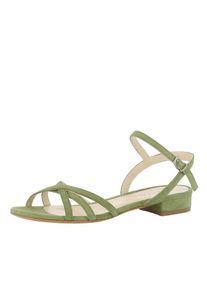 Evita Dames Sandalen met riem 'Salvina' olijfgroen 34