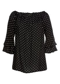 Lascana Dames Blouse zwart XS