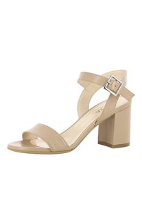 Evita Dames Sandalen met riem beige 34