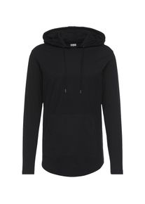 Urban Classics Bluză de molton Bărbaţi negru, Mărimea S