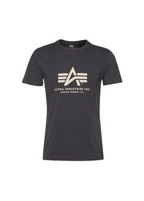 Alpha Industries Heren Shirt grafiet / wit XS
