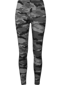 Urban Classics Dames Leggings grijs / antraciet / zwart M