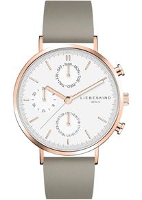 Liebeskind Berlin Montre &agrave; affichage analogique Femme gris taille One Size