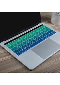 EU Russische Oekraïne Spaans Frans Dunne Siliconen Toetsenbord Cover Sticker voor Macbook Pro 13 15 Touch Bar 2019 A2159 A1706 a1707