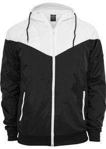 Urban Classics Jacke 'Arrow' Herren schwarz / weiß Größe L