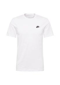 Nike Sportswear Heren Shirt 'Club' zwart / wit XS