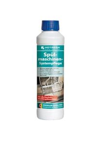HOTREGA® Spülmaschinen-Systempflege, Wirksame Systempflege mit innovativer 3fach-Formel, 250 ml - Flasche