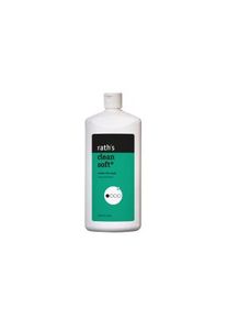 Ursula Rath GmbH rath's clean soft mildes Waschgel, Schonendes Duschgel mit intensiver Rückfettung, 1 Liter - Flasche, unparfümiert