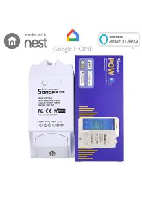 ITEAD Sonoff Pow R2 Wifi Smart Switch Ewelink Met Hogere Nauwkeurigheid Monitor Energie Gebruik Smart Home Power Meten Met Alexa