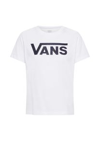 Vans, Damer, Shirts 'WM FLYING V CREW', Sort / Hvid, Størrelse M