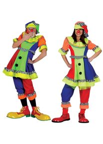 Funny Costume de clown de cirque Pippa pour femme