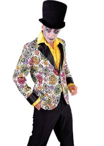 Veste homme colorée Sugar Skull