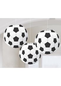 Amscan 3 lanternes de football