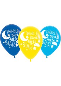 Amscan 6 ballons Twinkle Little Star 27,5 cm