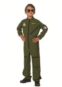 Costume enfant pilote de l'armée