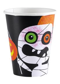 Amscan 8 Monster Parade papir kopper 266ml