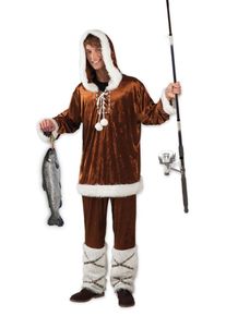 Boland Déguisement de chasseur inuit pour homme
