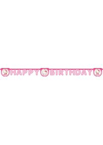 Procos Hello Kitty Guirlande Joyeux Anniversaire Cerise Douce 2m