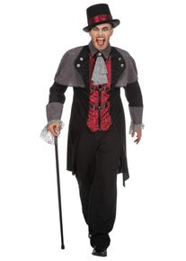 Déguisement de vampire du comte Aleko assoiffé de sang