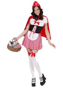 Widmann Déguisement séduisant du petit chaperon rouge