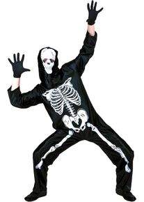 Funny Déguisement squelette sombre pour homme
