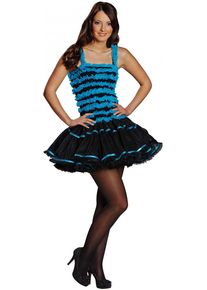mottoland Costume Ballerine Bianca turquoise noir