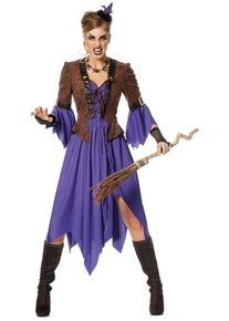 Déguisement Spider Queen pour femme avec gilet