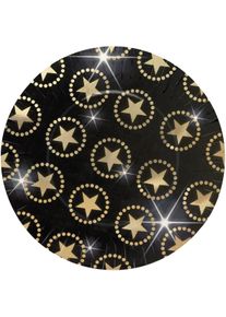 Amscan 8 assiettes en papier Walk Of Fame 27cm